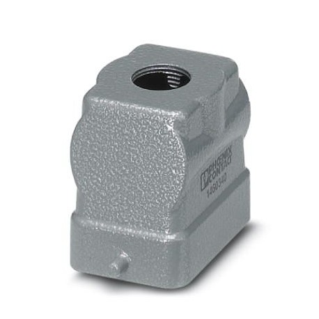 HC-B 6-TFL-N-O1STM25G 1460258 PHOENIX CONTACT Carcasa aérea HEAVYCON B6, para bloqueo longitudinal, altura d..