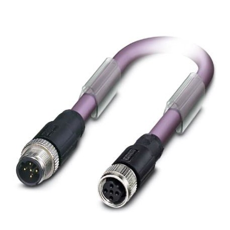 SAC-2P-M12MSB/ 1,0-910/M12FSB 1507366 PHOENIX CONTACT Câble préconfectionné pour bus