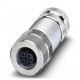 SACC-M12FSB-5CON-PG9 SH AU 1507777 PHOENIX CONTACT Conector para datos, PROFIBUS, INTERBUS, 5-polos, apantal..
