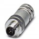 SACC-M12MS-5CON-PG 9 SH AU 1508352 PHOENIX CONTACT Conector para datos, Bus CAN/DeviceNet, 5-polos, apantall..
