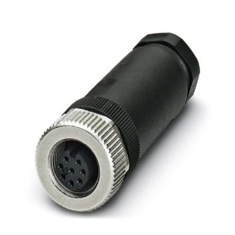 SACC-M12FS-8CON-PG9-M 1513347 PHOENIX CONTACT Conector, Universal, 8-polos, Hembra de conexión recto M12, co..