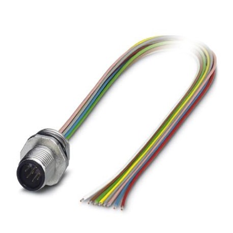 SACC-E-M12MS-8CON-PG9/0,5 1513774 PHOENIX CONTACT Einbausteckverbinder
