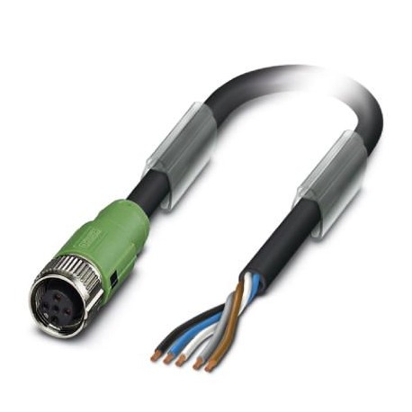 SAC-5P-15,0-186/FS SCO 1518397 PHOENIX CONTACT Cable para sensores/actuadores, 5-polos, PUR, negro grisáceo ..