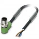 SAC-4P-MR/ 3,0-PUR SCO 1518850 PHOENIX CONTACT Sensor/Actuator cable, 4-position, PUR halogen-free, black-gr..