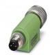 SAC-3P-M 8MS-M12FS 1519749 PHOENIX CONTACT Adaptador, 3-polos, Conector recta M8, codificación: A, a Hembra ..