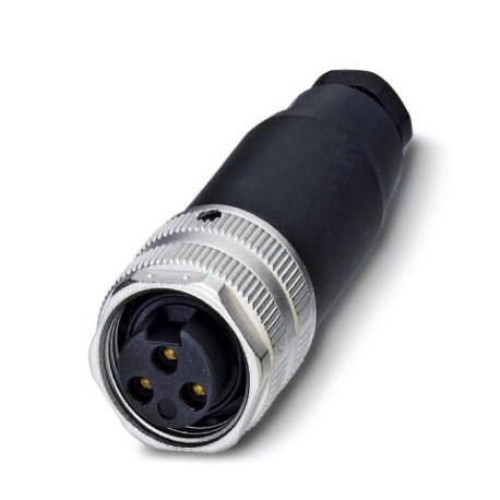 SACC-MINFS-3CON-PG 9 1521300 PHOENIX CONTACT Conector, Universal, 3-polos, Hembra de conexión recto 7/8 -16U..