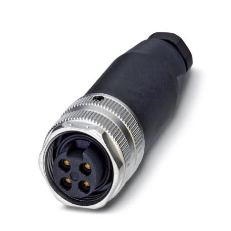 SACC-MINFS-4CON-PG 9 1521342 PHOENIX CONTACT Conector, Universal, 4-polos, Hembra de conexión recto 7/8 -16U..