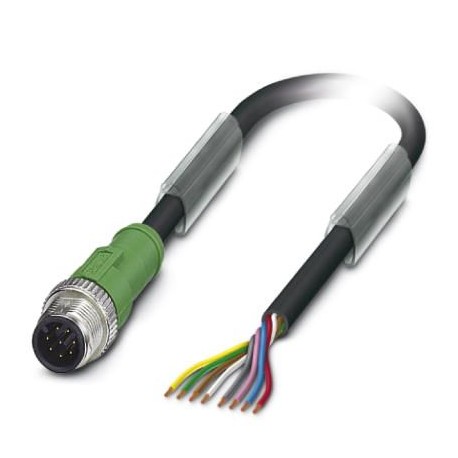 SAC-8P-M12MS/ 5,0-PUR 1522516 PHOENIX CONTACT Câbles pour capteurs/actionneurs