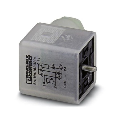 SACC-V-3CON-PG9/A-GVL 12/24 1533291 PHOENIX CONTACT Connecteur pour électrovannes
