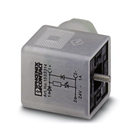 SACC-V-3CON-PG9/A-PFL 12/24 1533314 PHOENIX CONTACT Connecteur pour électrovannes