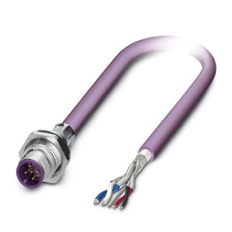 SACCBP-M12MS-5CON-M16/0,5-920 1534423 PHOENIX CONTACT Bussystem-Einbausteckverbinder