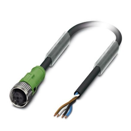 SAC-4P- 5,0-PUR/FS SCO 1536308 PHOENIX CONTACT Sensor-/Aktor-Kabel, 4-polig, PUR halogenfrei, schwarzgrau RA..