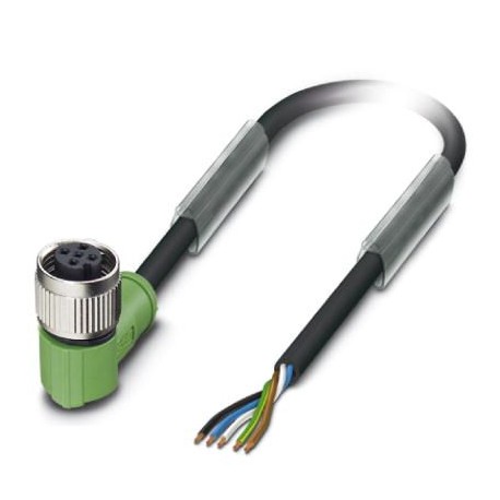 SAC-5P- 1,5-PUR/FR SCO 1536447 PHOENIX CONTACT Sensor/Actuator cable, 5-position, PUR halogen-free, black-gr..