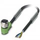 SAC-5P- 3,0-PUR/FR SCO 1536450 PHOENIX CONTACT Sensor Cable / atuador 5 pólos, PUR livre de halogênio, preto..