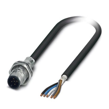 SACCBP-M12MS-5CON-M16/0,5-PUR 1550164 PHOENIX CONTACT Connettore da incasso