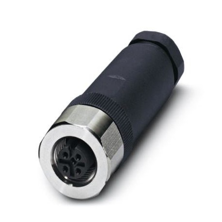 SACC-M12FS-5CON-PG 9-VA 1553271 PHOENIX CONTACT Conector, Universal, 5-polos, Hembra de conexión recto M12, ..