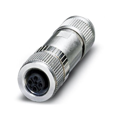 SACC-M12FSD-4Q SH 1553611 PHOENIX CONTACT Conector para datos, Ethernet CAT5 (100 MBit/s), 4-polos, apantall..