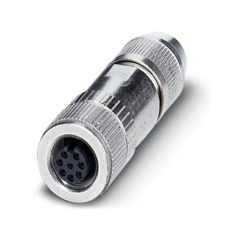 SACC-M12FS-8Q SH 1553640 PHOENIX CONTACT Conector para datos, Ethernet CAT5 (1 GBit/s), 8-polos, apantallado..