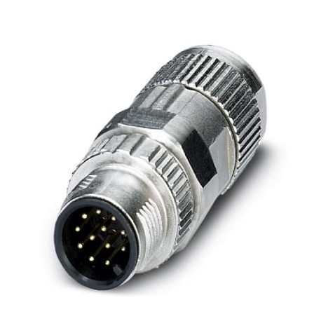 SACC-MS-12PCON SCO 1559592 PHOENIX CONTACT Conector, Universal, 12-polos, Conector macho recto M12 SPEEDCON,..