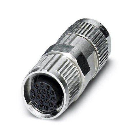 SACC-FS-17PCON SCO 1559644 PHOENIX CONTACT Conector, Universal, 17-polos, Hembra de conexión recto M12 SPEED..