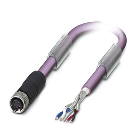 SAC-5P- 2,0-920/M 8FS 1575770 PHOENIX CONTACT Cable de sistema de bus, CANopen®, DeviceNet™, 5-polos, PUR si..