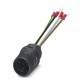QPD W 3PE1,5 M25 0,1 BK K TH 1577273 PHOENIX CONTACT Passaparete QUICKON 3+PE poli, 1,0 mm² ... 2,5 mm² / 63..