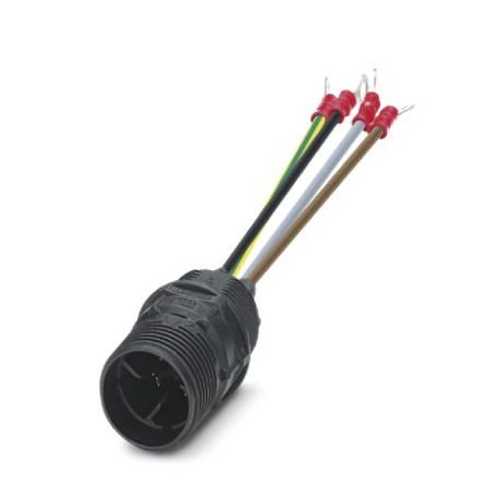 QPD W 3PE1,5 M25 0,1 BK K TH 1577273 PHOENIX CONTACT Passaparete QUICKON 3+PE poli, 1,0 mm² ... 2,5 mm² / 63..