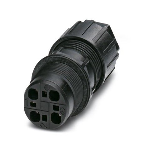 QPD W 3PE2,5 6-10 M25 DT BK 1582169 PHOENIX CONTACT Pasamuros, Conexión QUICKON, número de polos: 3+PE, 1 mm..