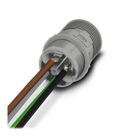 QPD W 4X2,5 M25 0,5 GY 1582344 PHOENIX CONTACT Pasamuros, Conexión QUICKON, número de polos: 4, 1 mm² ... 2,..
