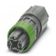 QPD P 4X2,5 6-10 GY 1582372 PHOENIX CONTACT Conector, Conexión QUICKON, número de polos: 4, 1 mm² ... 2,5 mm..