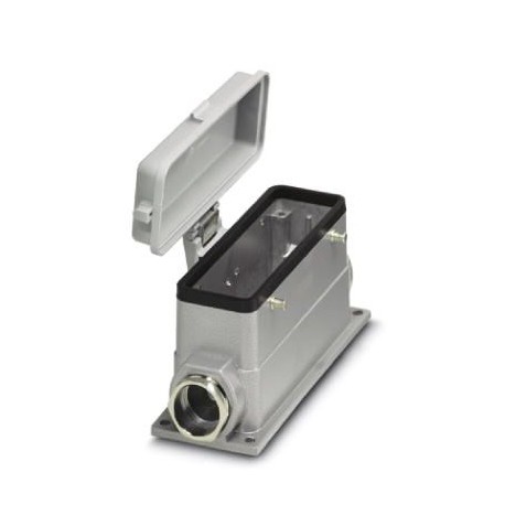 HC-B 24-SFQD-67/M1M25 1586992 PHOENIX CONTACT Carcasa zócalo, para brida transversal, altura 67 mm, con pren..