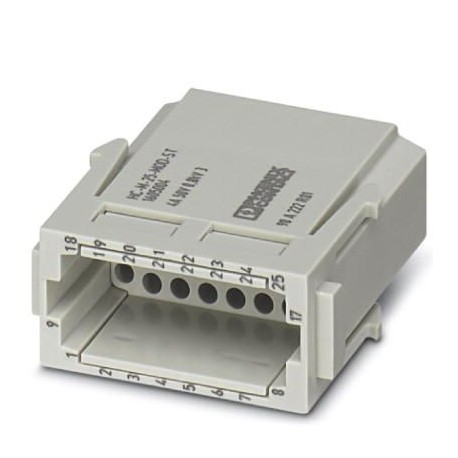 HC-M-25-MOD-ST 1605004 PHOENIX CONTACT Módulo de insertos de contactos