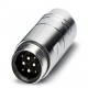 SM-5EP1N8A9003 1605771 PHOENIX CONTACT Conector enchufable de acoplamiento, Recto corto, Bloqueo por tornill..
