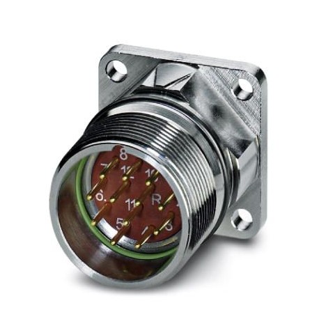 RF-12P1N8AWA00 1607236 PHOENIX CONTACT Conect. enchuf. para apar. pared delant., recto, Bloqueo por tornillo..
