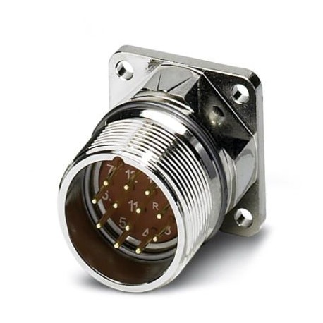 RF-12P2N8AWB00 1607817 PHOENIX CONTACT Conect. enchuf. para apar. pared delant., recto, Bloqueo por tornillo..