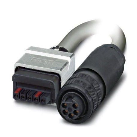 VS-P1220-P1226-C1021/ 2,0 1609222 PHOENIX CONTACT Línea, PROFINET/potencia, 5-polos, PVC, gris plata RAL 700..