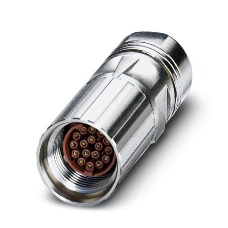 ST-08S1N8A8005 1619005 PHOENIX CONTACT Conector para cables, recto, Bloqueo por tornillo, M17, número de pol..