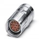 CA-12F2N8A8504S 1619456 PHOENIX CONTACT M23, Conector para cables, serie: CA, recto, apantallado: sí, SPEEDC..