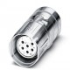 CA-06S1N8A8008S 1619506 PHOENIX CONTACT Conector de encaixe para cabos