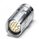 CA-12P1N8A80DNS 1619590 PHOENIX CONTACT M23, Conector para cables, serie: CA, recto, apantallado: sí, SPEEDC..