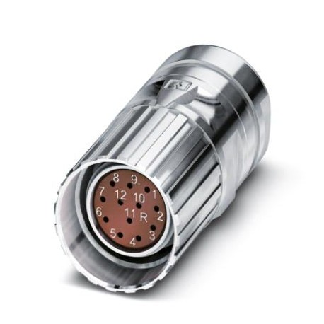 CA-17F1N8A85DU 1619629 PHOENIX CONTACT M23, Conector para cables, serie: CA, recto, apantallado: sí, Bloqueo..