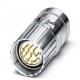 CA-17P1N8A8008 1619636 PHOENIX CONTACT Conector de encaixe para cabos