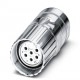 CA-09S1N8A8008 1619649 PHOENIX CONTACT Conector de encaixe para cabos