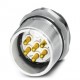 CA-09P1N8A6Z00 1619892 PHOENIX CONTACT Conectores de encaixe para equipamentos parede frontal