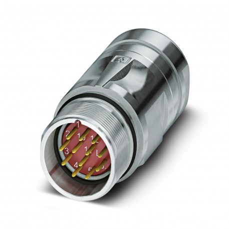 CA-12M2N8A95DU 1620017 PHOENIX CONTACT M23, Conector de acoplamiento, serie: CA, recto, apantallado: sí, par..