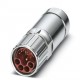 SH-8EPC58A8LDL 1622007 PHOENIX CONTACT M23, Conector para cables, serie: SH, recto largo, apantallado: sí, B..
