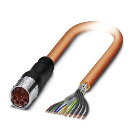 K-8E-M23M8/5,0-H00/OE-C5-S 1622228 PHOENIX CONTACT Enchufe de cable recubierto de plástico