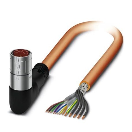 K-8E-M23MK/5,0-H00/OE-C5-S 1622234 PHOENIX CONTACT Conector de cabo de plástico moldado em ambos os lados