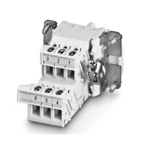 HC-B 6-A-UT-PEL-F 1648018 PHOENIX CONTACT Adaptador para bornes