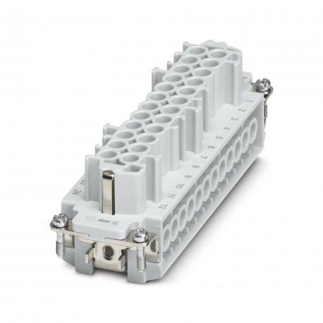 HC-B 24-I-UT-F 1648306 PHOENIX CONTACT Inserto portacontatti femmina HEAVYCON, serie B24, 24 poli, attacco a..
